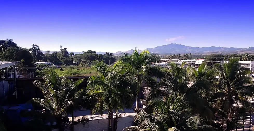 The view from room 320