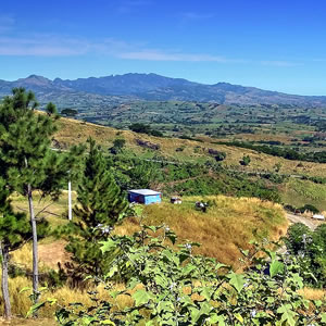 View from the Ba highlands