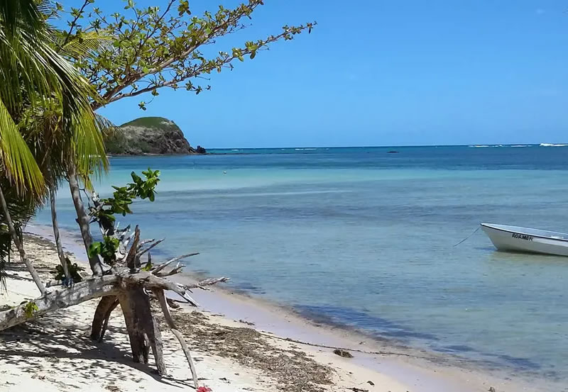 Deserted beach on Nacula Island